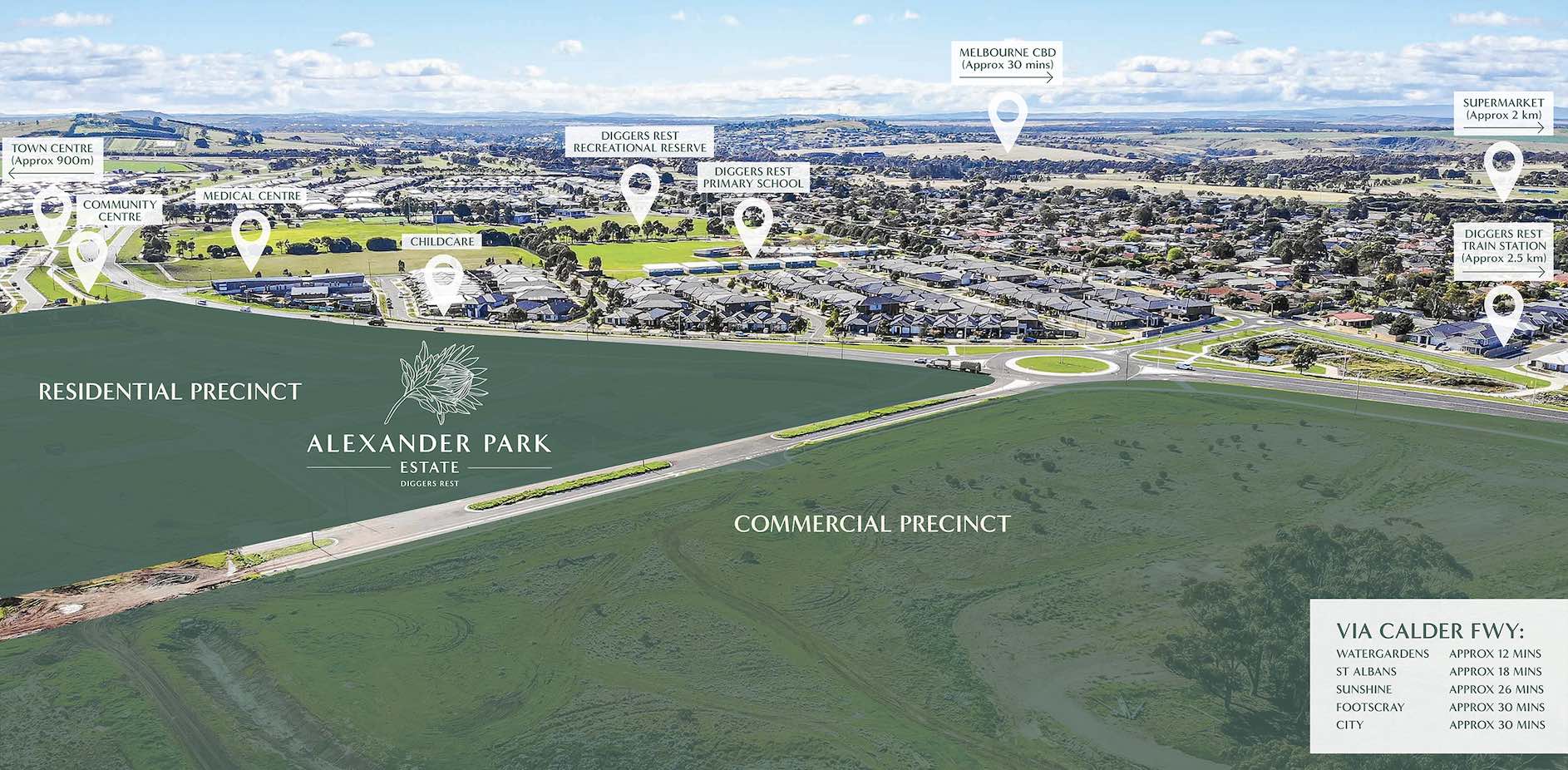 [Land for Sale] Alexander Park Estate, Diggers Rest OpenLot